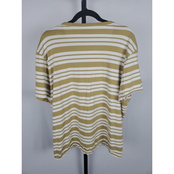 Madewell T Shirt Men's XL Short Sleeve Crew Neck Striped AllDay Dover Pocket - Picture 3 of 8